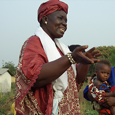 Dorfhebamme in Guinea engagiert sich gegen FGM