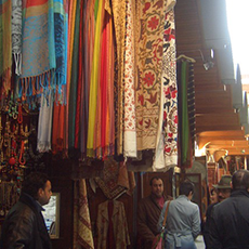 Auf dem Markt in Damaskus