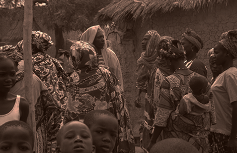 Dorfversammlung in Mali